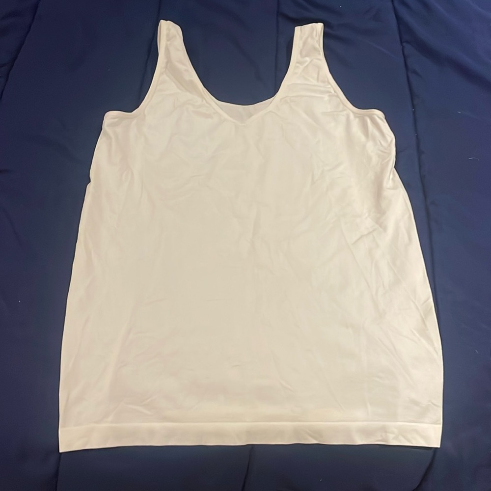 White tank top